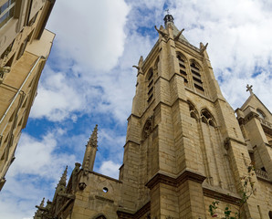 Sticker - Kirche Saint-Séverin in Paris