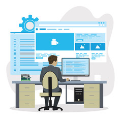 Web development,back-end and front-end developer,