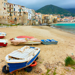 Wall Mural - Cefalu in Sicily