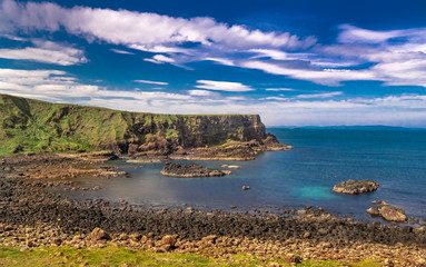 Murlough Bay at the Causeway Coast of Northern Ireland