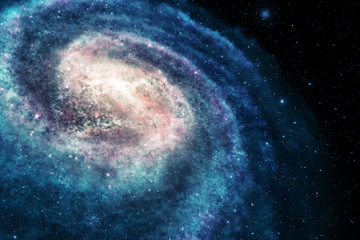 Cosmic universe star cloud and galaxy