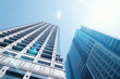 © Jiva Core - Up to see modern building in city.