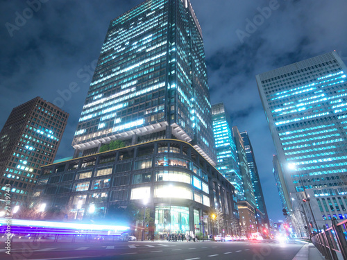 東京駅周辺 オフィス街 夜景 東京都千代田区 日本 Stock 写真 Adobe Stock 東京駅周辺 オフィス街 夜景 東京都千代田区 日本 Stock 写真 Adobe Stock