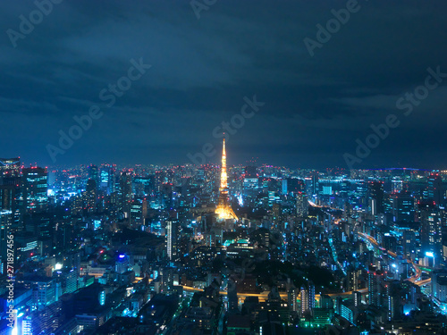 東京夜景 東京タワー 日本 Stock Photo Adobe Stock