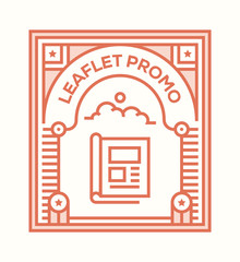 Sticker - LEAFLET PROMO ICON CONCEPT