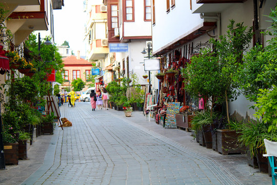 Antalya old town Kaleici streets