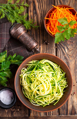 Canvas Print - Zucchini noodles