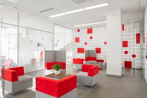 Minsk Belarus May 23 2019 Corner Of Modern Office With White Minsk Belarus May 23 2019 Corner
