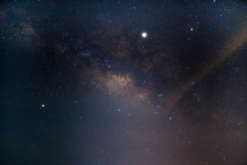 space with nebula and stars