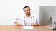 © luismolinero - Doctor Colombian man angry