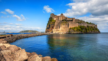Aragonese Castle On Ischia Island, Italy