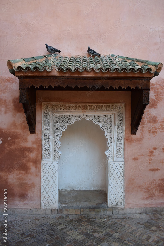 Grobowce Saadytów, Marrakesh, Maroko - obrazy, fototapety, plakaty 