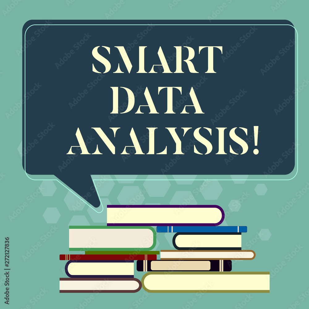 Data Analysis Text/picture Word writing text Smart Data Analysis. Business concept for collecting ...