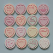 © Zynne - Lovehearts on blue background