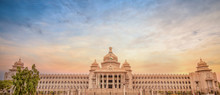 The Vidhana Soudha Located In Bangalore, Is The Seat Of The State Legislature Of Karnataka