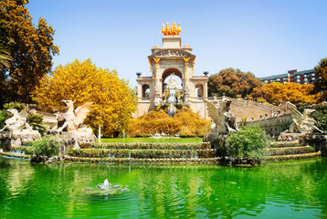 Canvas Print - Park Ciutadella