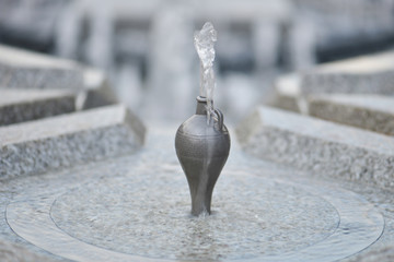 Wall Mural - park with fountains,yerevan