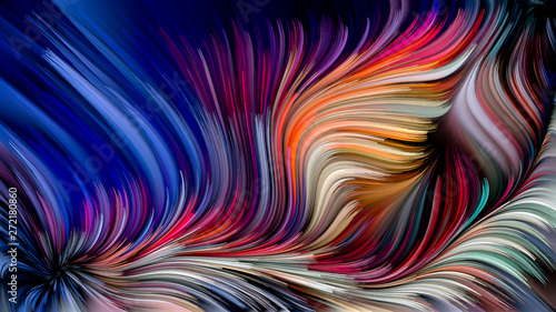Swirling Paint Background
