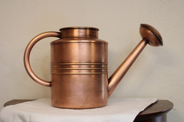 old watering can