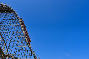roller coaster.