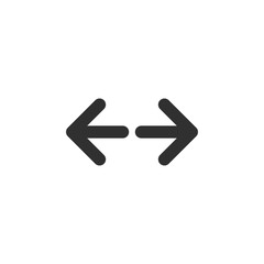 Aufkleber - arrow icon, arrow icon vector, in trendy flat style isolated on white background. arrow icon image, arrow icon illustration