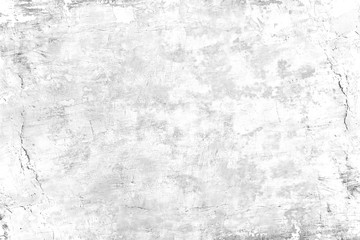 Wall Mural - grunge concrete wall white and grey color for texture vintage background