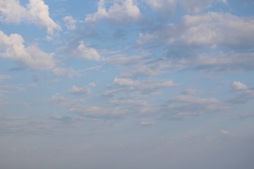 abstract white clouds on blue sky background