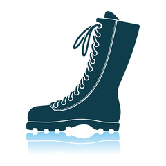 Wall Mural - Hiking Boot Icon