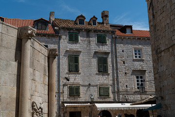 Canvas Print - Dubrovnik in Croatia