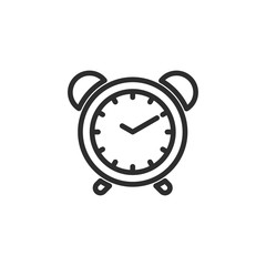 Poster - Time icon vector illustration. clock line icons vector. time symbol logo design inspiration