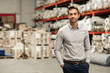 © mavoimages - Warehouse manager standing on the floor of his warehouse