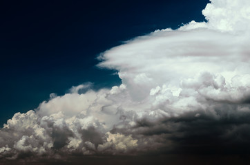 stormy sky pattern with clouds