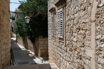 Canvas Print - Hvar island in Croatia