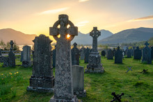Cross In Graveyard