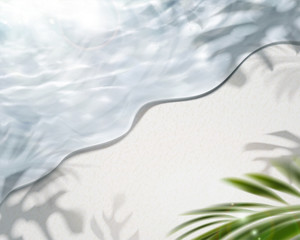 Summer beach background