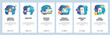 © skypicsstudio - Mobile app onboarding screens. Dental clinic, doctor, medical history, organ donation, nurse. Menu vector banner template for website and mobile development. Web site design flat illustration