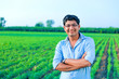 © PRASANNAPIX - Young indian farmer at field