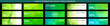 © Eva Kali - Set of abstract vector banner with triangle green background. Template for design