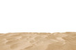 Leinwandbild Motiv Empty sand beach in front of summer sea background with copy space