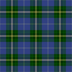 Wall Mural - Nova Scotia Tartan Plaid. Regional tartan of Canada. 