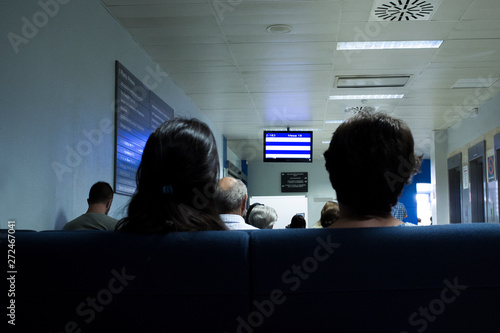 Fotografía Watiing room at spanish Tax Agency