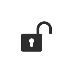Poster - Lock icon vector. Encryption icon. Lock Icon in trendy flat style isolated. Security symbol logo design inspiration