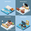 © Macrovector - Isometric Gaming Design Concept