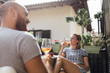 © HEX./Stocksy - Adult Couple having a Drink in a Terrace together