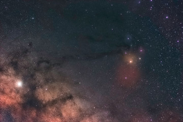 Wall Mural - Cropped image of milky way