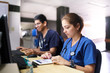 © Per Swantesson/Stocksy - Two doctors doing office work