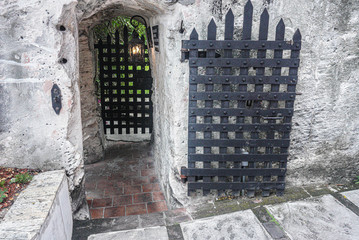 old castle gate