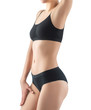 © Sikov - Beautiful perfect slim female body fitness woman