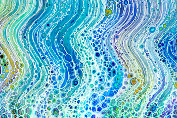  Abstract Colorful Wave Background Paint
