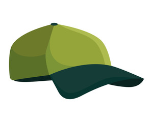 Poster - sport cap equipment isolated icon